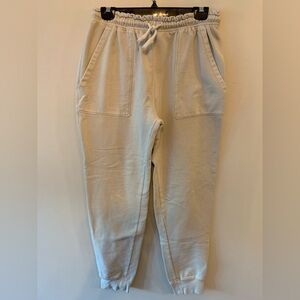 HARLOW Cream Jogging Pants